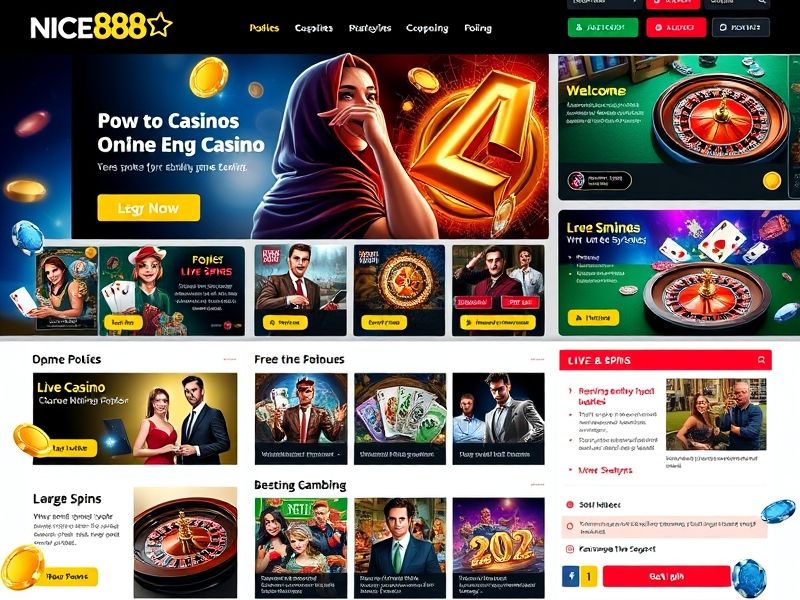 Welcome to nice888.com Gambling Guide – your ultimate resource for online casino games, bonuses, and strategies. Discover real money gaming opportunities and expert tips to enhance your gambling experience.
